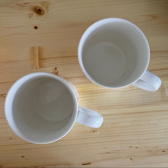 STARBUCKS coffee ceramic mugs set of 2 - Picture 3 of 4